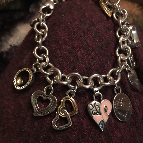 Brighton watch charm bracelet hearts GREAT DEAL - Picture 5 of 8
